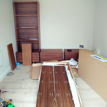 flat-pack furniture assembly